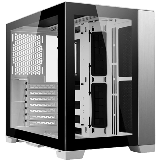 Lian Li O11D Mini-W Mid Tower Gaming Case - White 