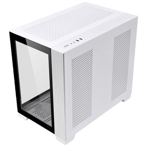 Lian Li O11D Mini-W Mid Tower Gaming Case - White 
