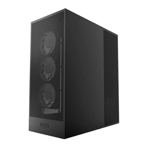 NZXT H7 Flow RGB Mid Tower Case - Black 