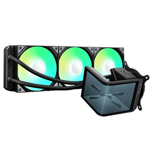 TRYX PANORAMA SE ARGB 360mm AiO Liquid CPU Cooler in Black