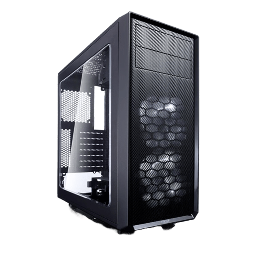 Fractal Focus G Mid Tower Gaming Case - Black 