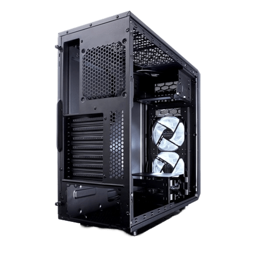 Fractal Focus G Mid Tower Gaming Case - Black 