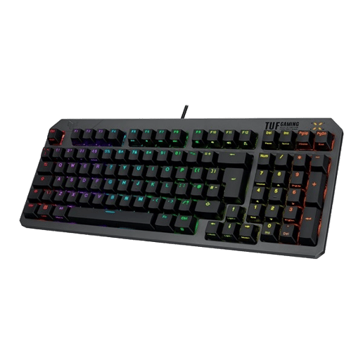 ASUS TUF Gaming K3 Gen II Optical-Mechanical Compact Gaming Keyboard in Black, 96pc