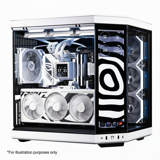 Chillblast Ryzen 7 9800X3D RX 9070 XT 32GB-R Ex-Display Gaming PC