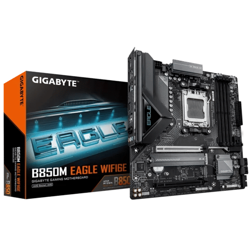 Gigabyte B850M EAGLE WIFI6E mATX Motherboard for AMD Socket AM5 CPUs