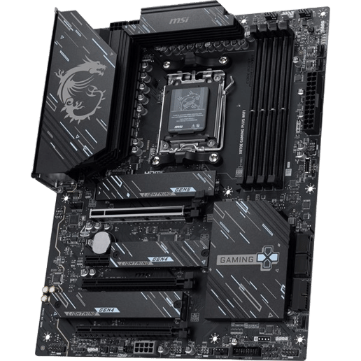 MSI X870E GAMING PLUS WIFI ATX Motherboard for AMD Socket AM5 CPUs