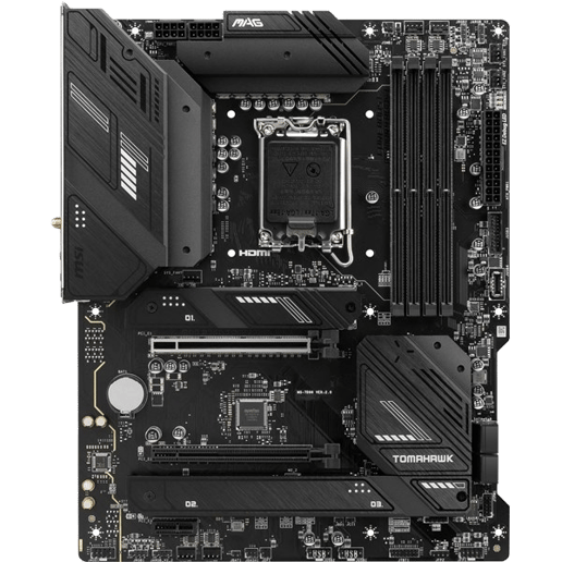 MSI MAG B760 TOMAHAWK WIFI ATX Motherboard for Intel LGA1700 CPUs
