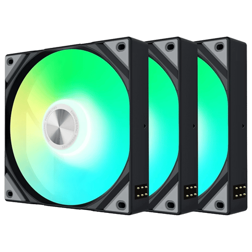 TRYX ROTA SL 120 ARGB Fan in Black - 120mm Triple Pack