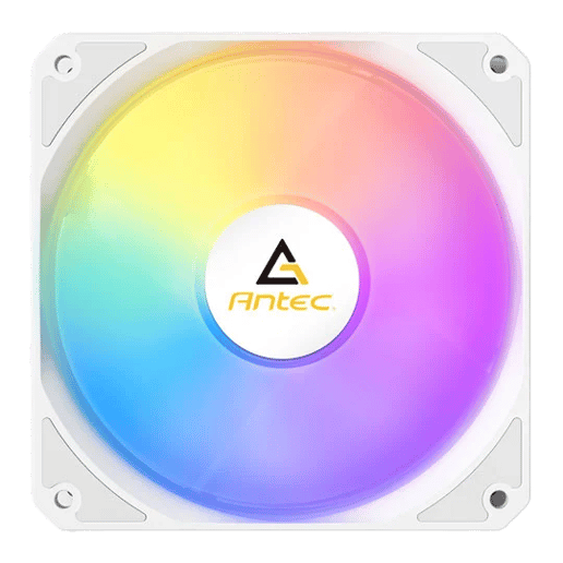 Antec P12R Reverse ARGB 120mm PWM Case Fan in White