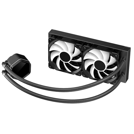 Edge Black ARGB All-In-One 240mm Intel and AMD CPU Infinity Watercooler