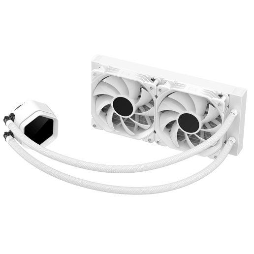 Edge White ARGB All-In-One 240mm Intel and AMD CPU Infinity Watercooler