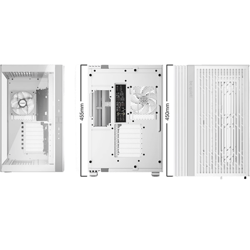 Be Quiet! Light Base 600 LX Mid Tower Gaming Case - White 