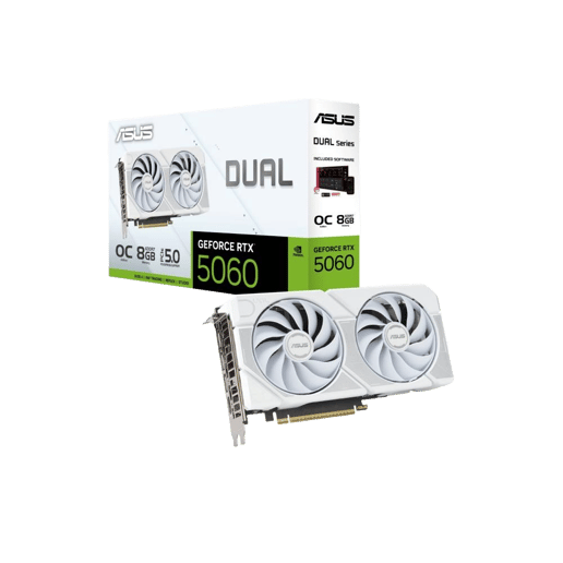 ASUS GeForce RTX 5060 Dual OC 8GB GDDR7 Graphics Card