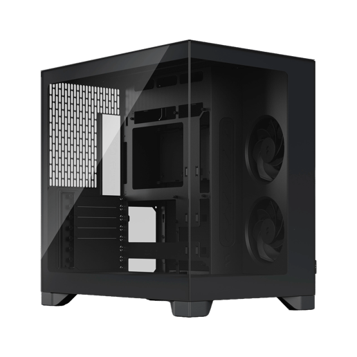 Fractal Pop 2 Vision B Mid Tower Gaming Case - Black 