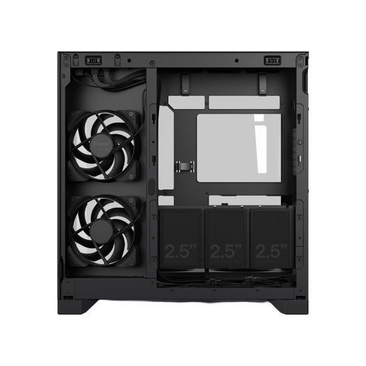 Fractal Pop 2 Vision B Mid Tower Gaming Case - Black 
