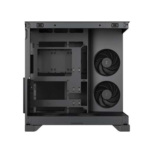 Fractal Pop 2 Vision B Mid Tower Gaming Case - Black 