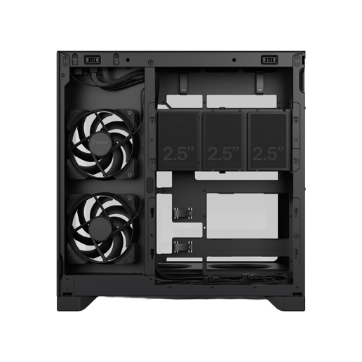 Fractal Pop 2 Vision B Mid Tower Gaming Case - Black 