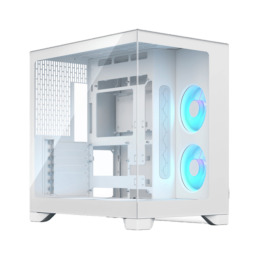 Fractal Pop 2 Vision W RGB Mid Tower Gaming Case - White 