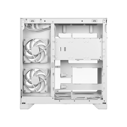 Fractal Pop 2 Vision W RGB Mid Tower Gaming Case - White 