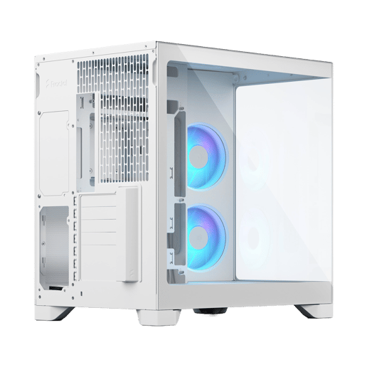 Fractal Pop 2 Vision W RGB Mid Tower Gaming Case - White 