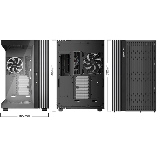 Be Quiet! Light Base 900 FX Full Tower Gaming Case - Black 