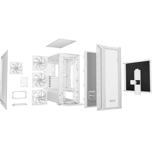 Be Quiet! Shadow Base 800 FX Mid Tower Gaming Case - White 