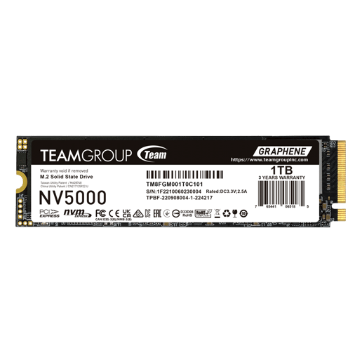 1TB TEAMGROUP   M.2 2280 M.2 2280 Solid State Drive