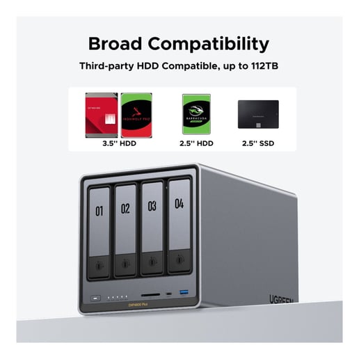 Ugreen NASync DXP4800 Plus 4-Bay NAS