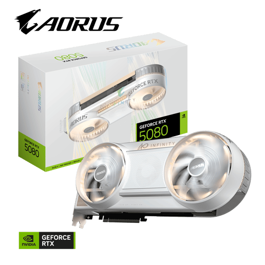 Gigabyte GeForce RTX 5080 INFINITY OC 16GB GDDR7 Graphics Card