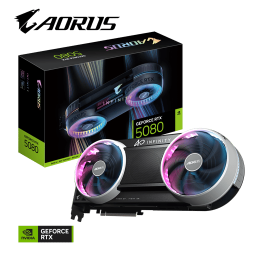 Gigabyte GeForce RTX 5080 INFINITY OC 16GB GDDR7 Graphics Card