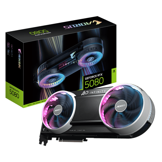 Gigabyte GeForce RTX 5080 INFINITY OC 16GB GDDR7 Graphics Card