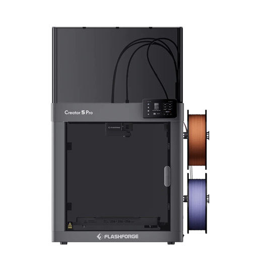 Flashforge Creator 5 Pro 4-Toolheads Enclosed Multi-Color 3D Printer