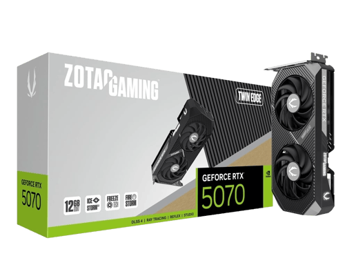 Zotac GeForce RTX 5070 Twin Edge 12GB GDDR7 Graphics Card