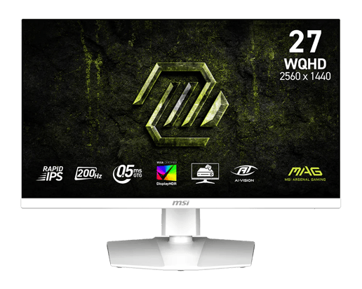 MSI   27" Gaming Monitor - Rapid IPS, 200Hz, 0.5ms, HDMI, DP