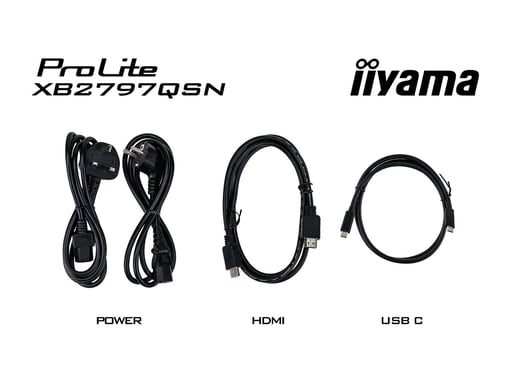 iiyama   27" Monitor - IPS, 75Hz, 1ms, Speakers, HDMI, DP