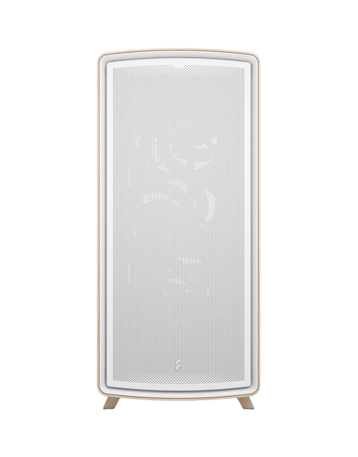 Fractal Summit Chalk White Solid Mid Tower Gaming Case - White 