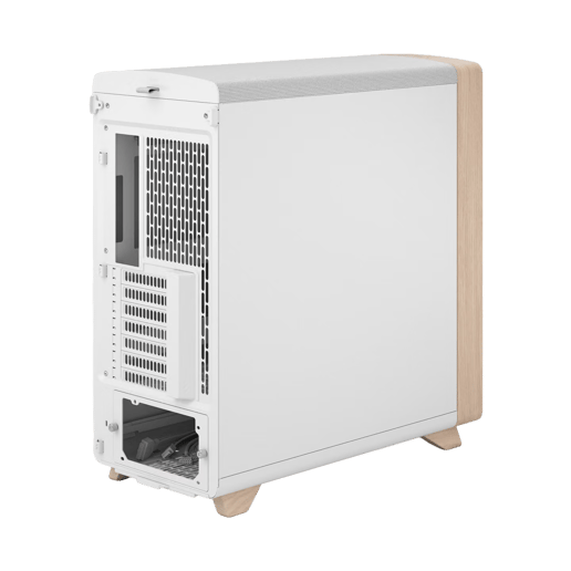 Fractal Summit Chalk White Solid Mid Tower Gaming Case - White 