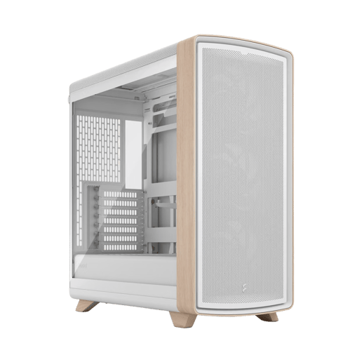 Fractal Summit Chalk White TG Clear Mid Tower Gaming Case - White 