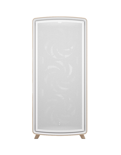 Fractal Summit Chalk White TG Clear Mid Tower Gaming Case - White 