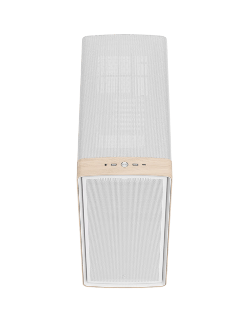 Fractal Summit Chalk White TG Clear Mid Tower Gaming Case - White 