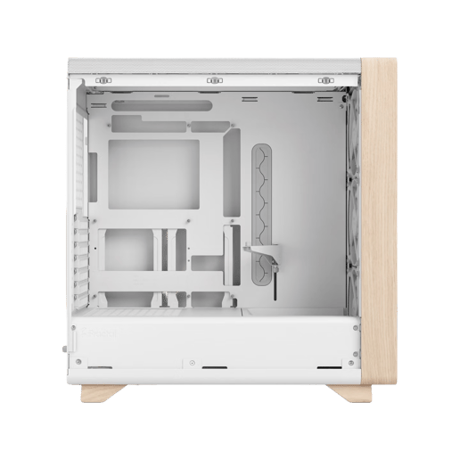 Fractal Summit Chalk White TG Clear Mid Tower Gaming Case - White 