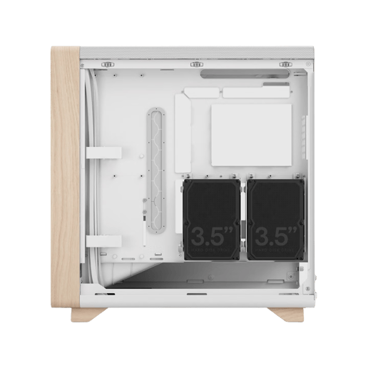 Fractal Summit Chalk White TG Clear Mid Tower Gaming Case - White 