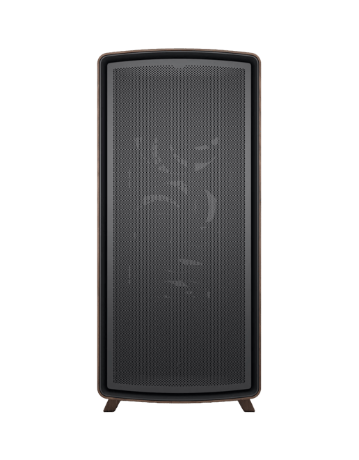 Fractal Summit Black Solid Mid Tower Gaming Case - Black 