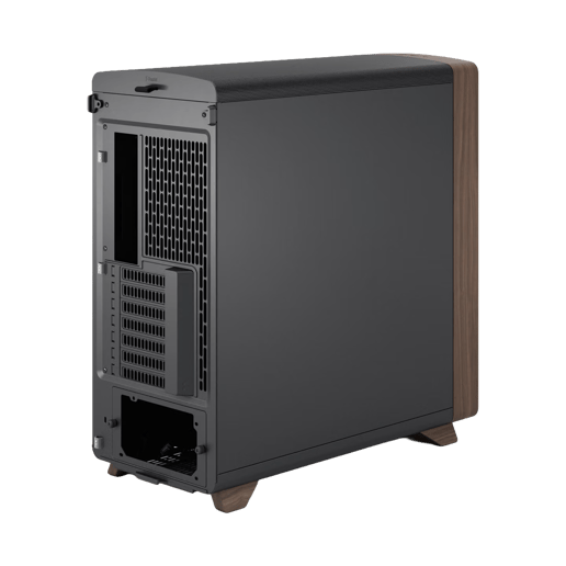 Fractal Summit Black Solid Mid Tower Gaming Case - Black 