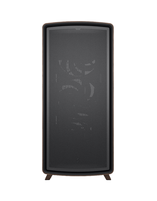 Fractal Summit Black TG Light Mid Tower Gaming Case - Black 