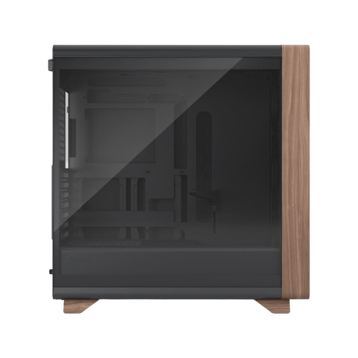 Fractal Summit Black TG Light Mid Tower Gaming Case - Black 