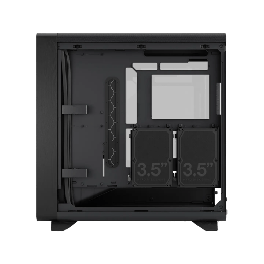 Fractal Summit Blackout TG Light Mid Tower Gaming Case - Black 