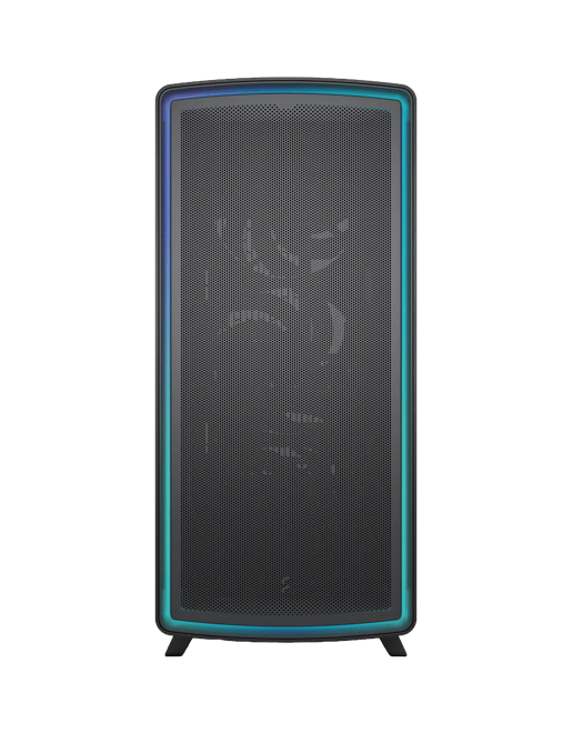 Fractal Summit Ambience Blackout TG Light Mid Tower Gaming Case - Black 