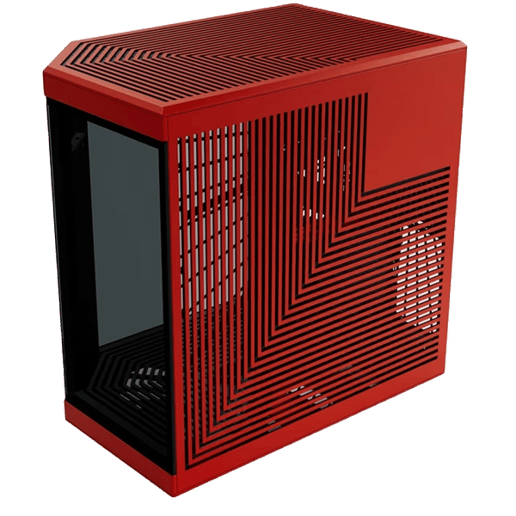 HYTE Y70 Touch Infinite Mid Tower Gaming Case - Red 