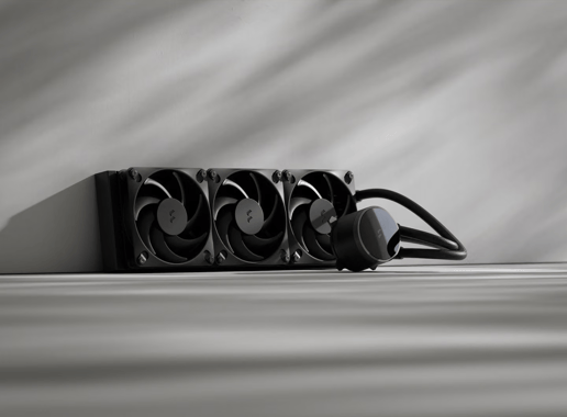 Fractal Design Radius 360 AIO CPU Cooler, Black